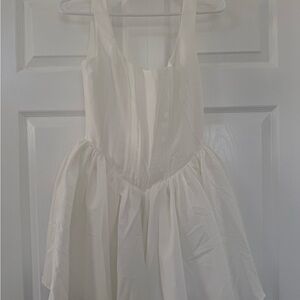 Commense White Mini Dress
